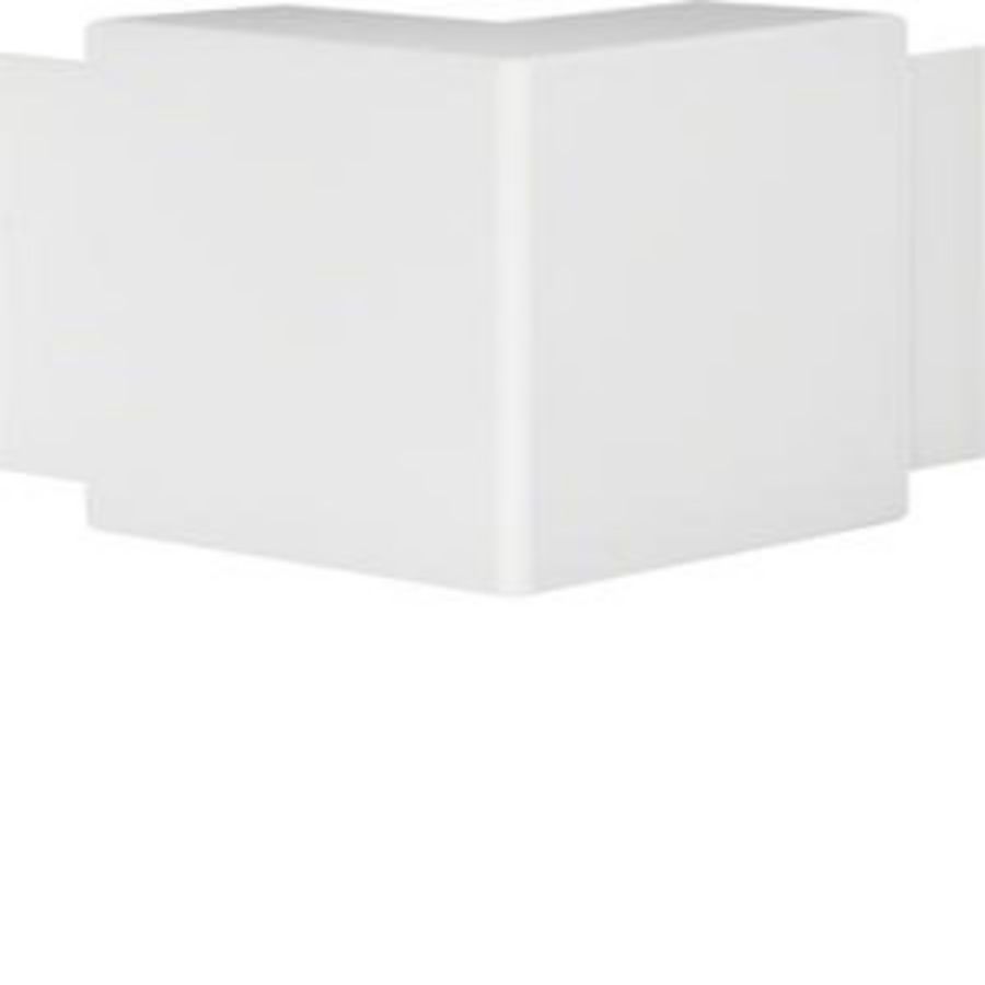 Buitenhoek voor goot 60x110mm LF/FB verkeerswit
