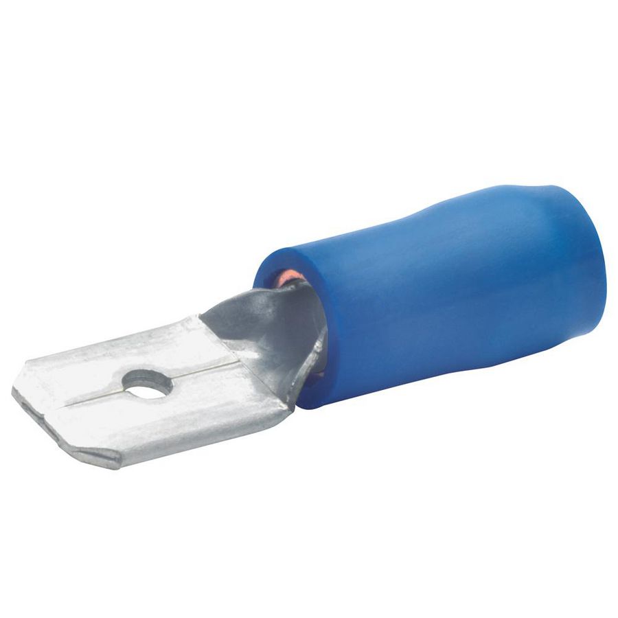 Vlaksteker blauw 2,5mm² 8303B VVE=100