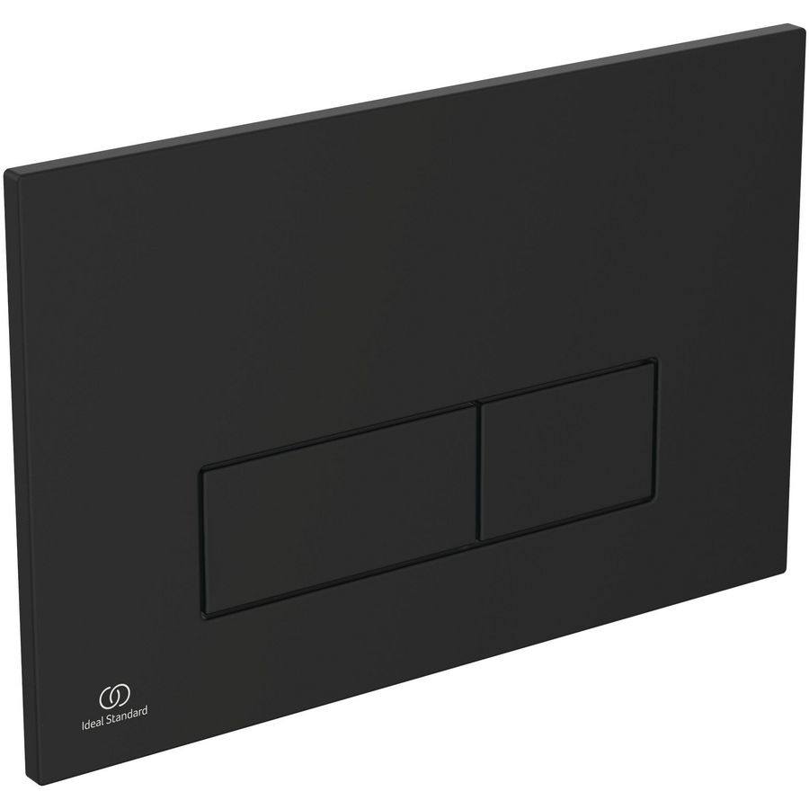 Bedieningspaneel mechanische bediening smartflush mat zwart