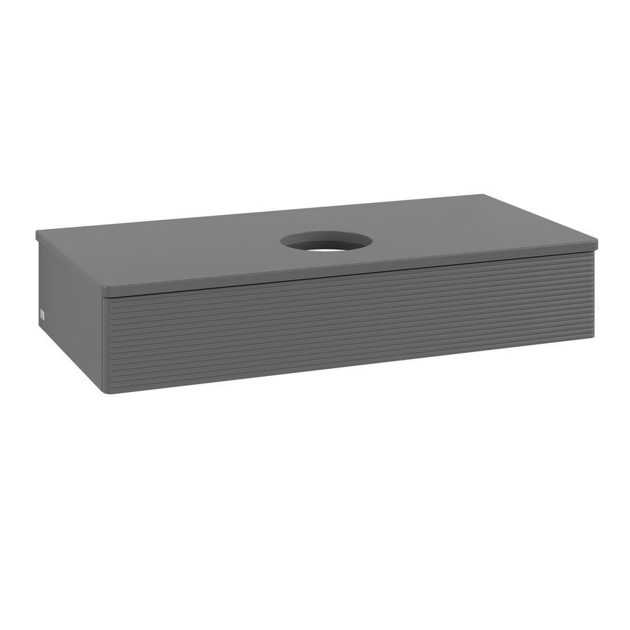Wastafelonderkast Antao 1000x190x500mm Antr. Matt Lacquer L09110GK