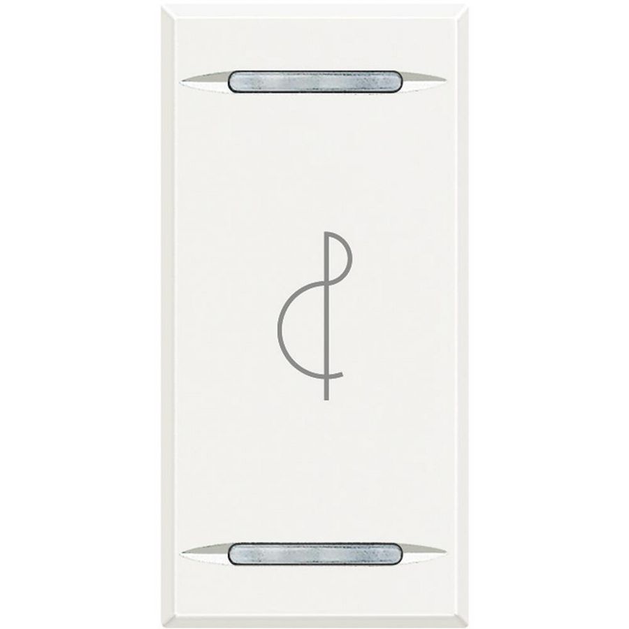 Wipschakelaar Solsleutel 2f 1 module Axolute White VVE=10