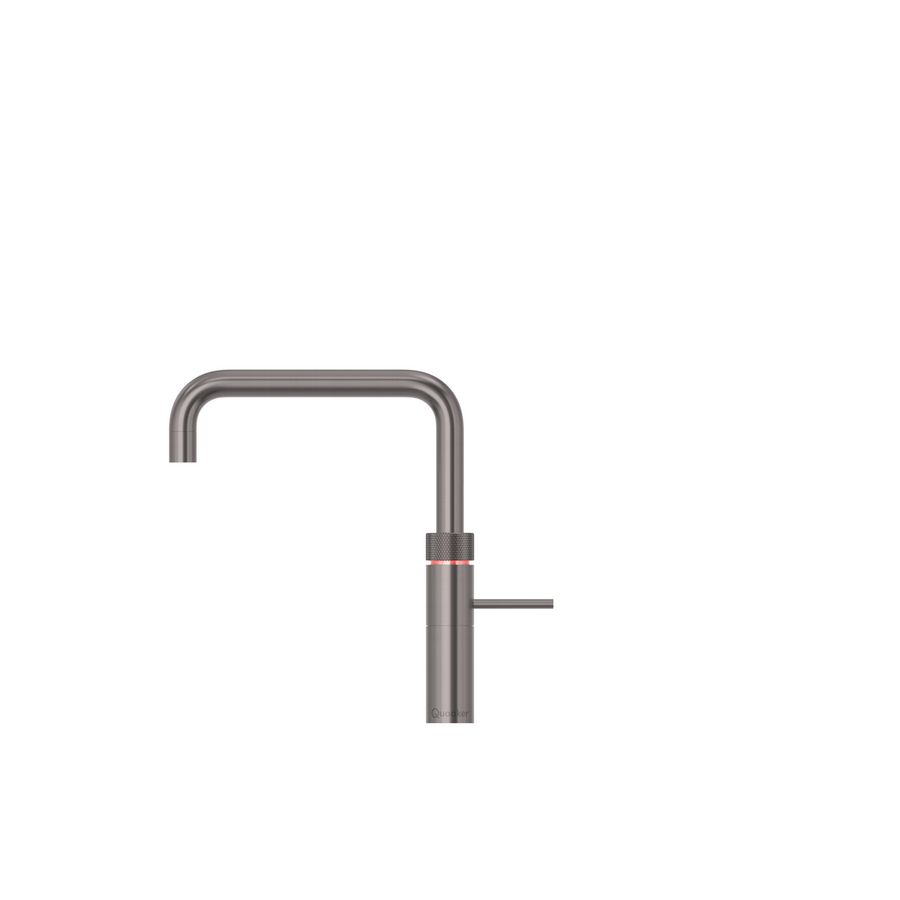 Alles-in één-keukenkraan kokend water FUSION SQUARE Gunmetal excl. reservoir
