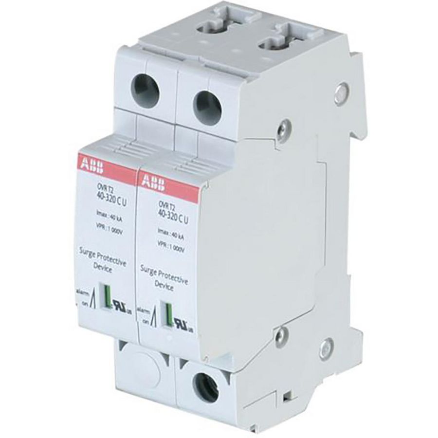 Overspanningsbeveiliging type 2 UL uitv. 2 pool 15kA 175V
