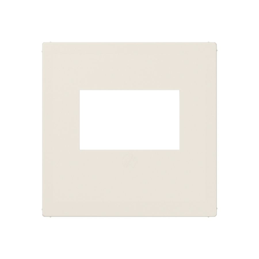 Centraalplaat glanzend wit RAL1013 thermoplast