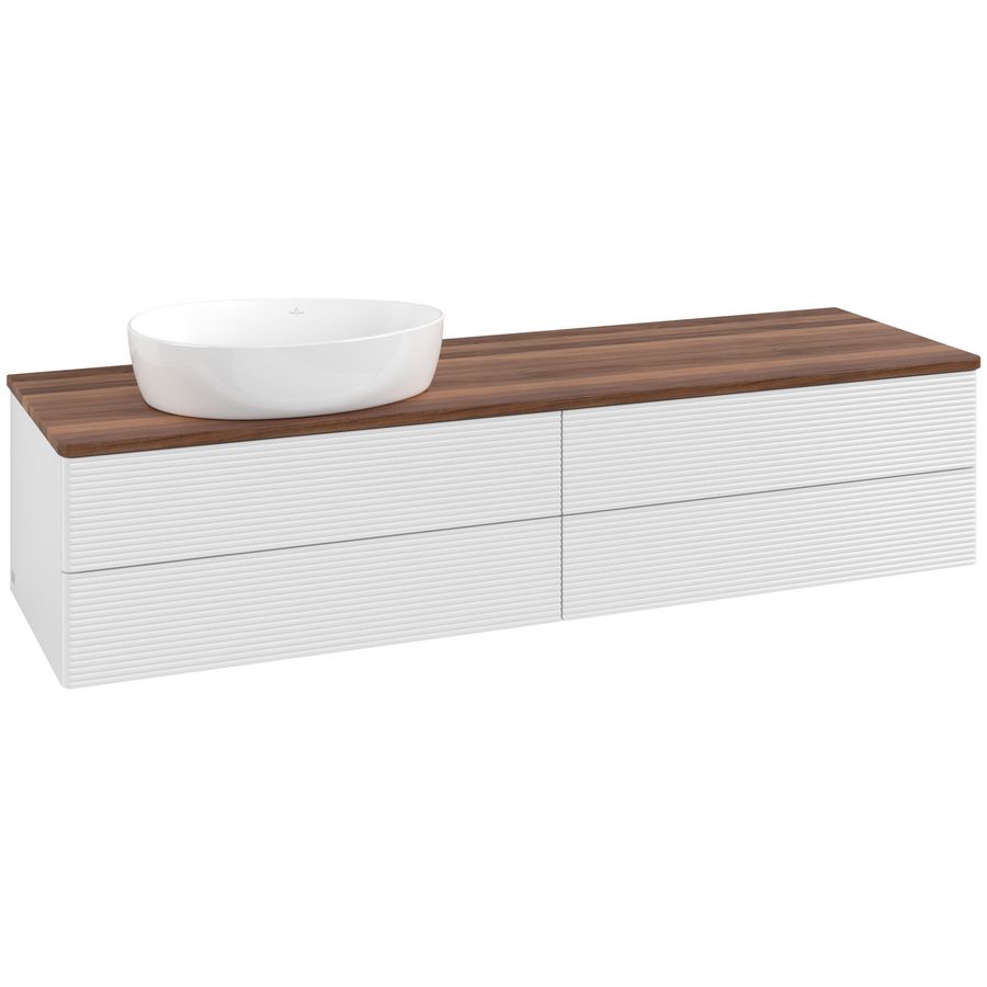 Wastafelonderkast Antao 1600x360x500mm G.White.L L26112GF
