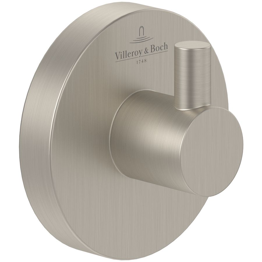 Handdoekhaak Elements - Tender Brushed Nickel Matt