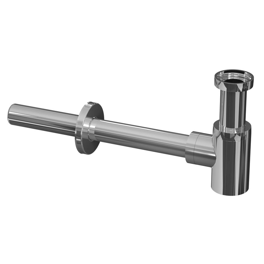 Design fonteinbekersifon 1.1/4" chroom