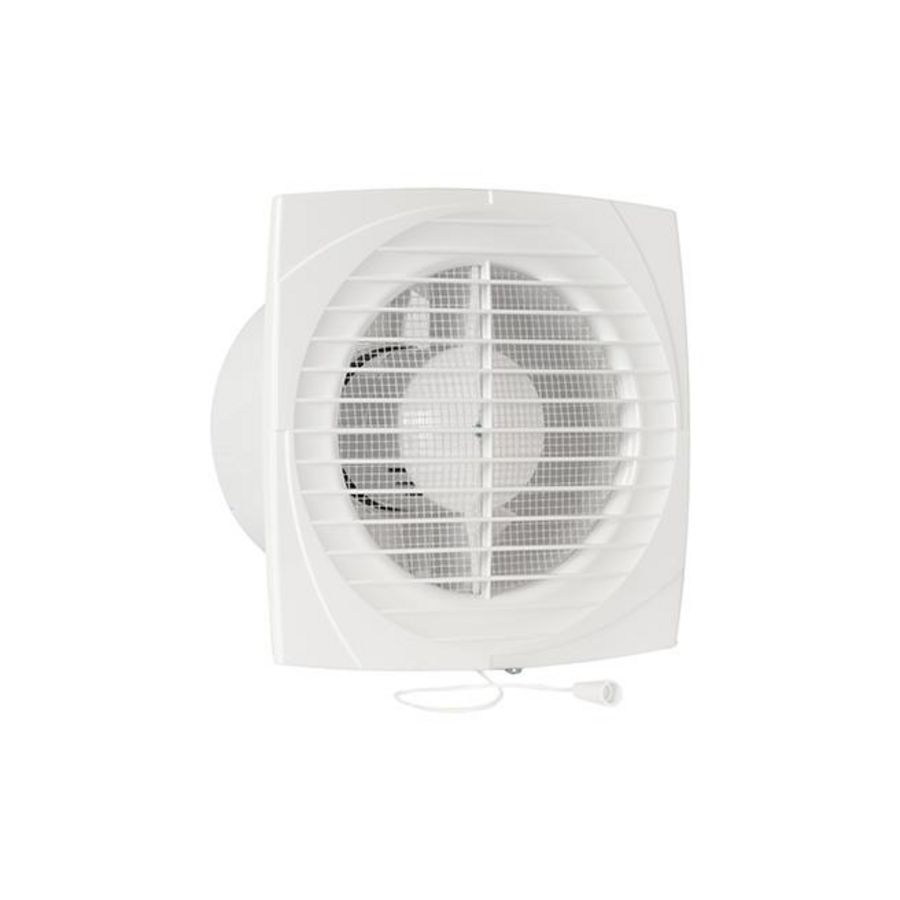 Badkamer-/ toiletventilator DV 125 wit