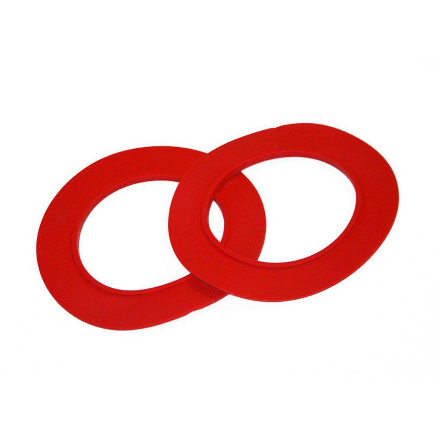 Set a 2st. Ring v. afvoermanchet rood