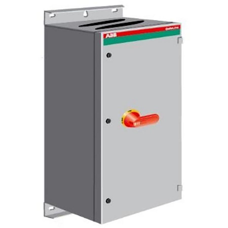 Werkschakelaar 315 kW IP 65 3P Rode knop