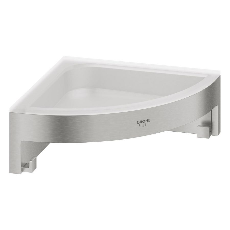 Start Cube Hoek Douche Tray Supersteel