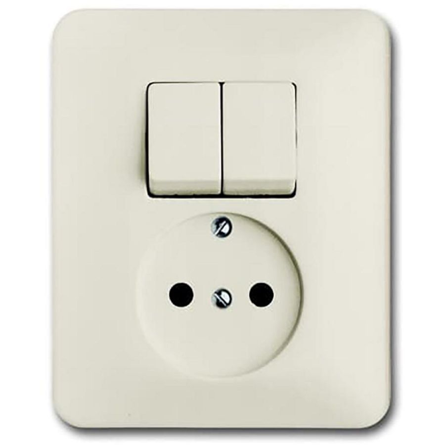 Combinatie schakelaar serie vpl inb SI creme