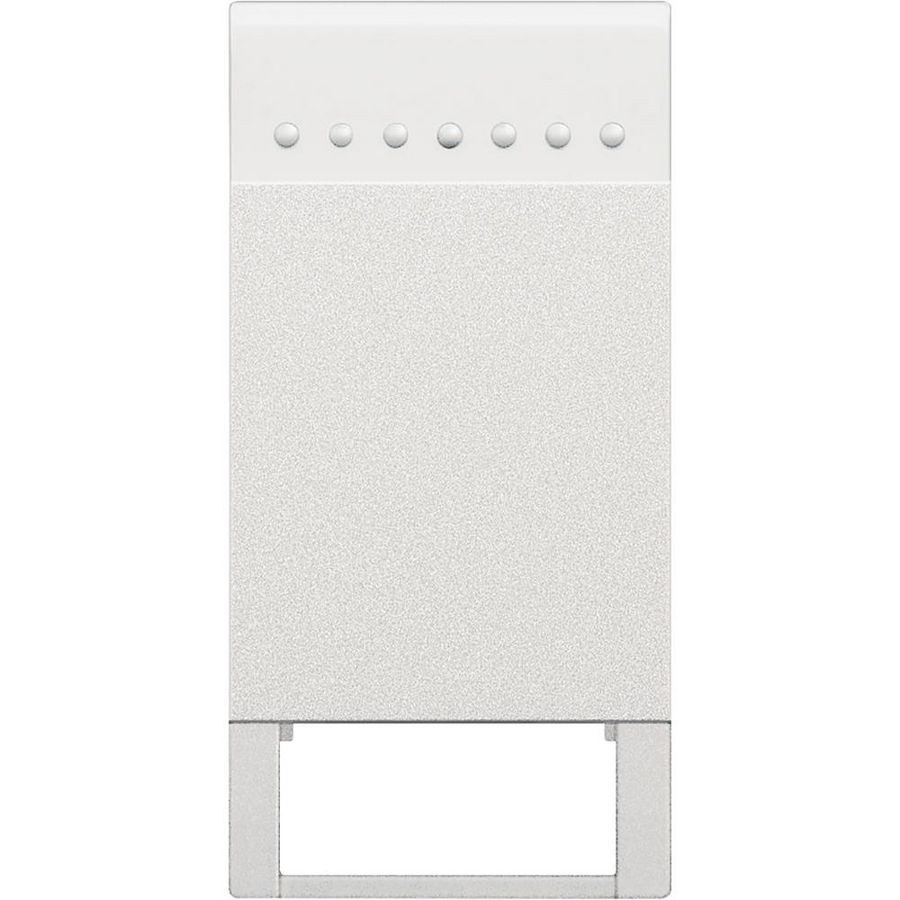 Wipschakelaar wit aanpasbaar 1 functie 1 module Livinglight