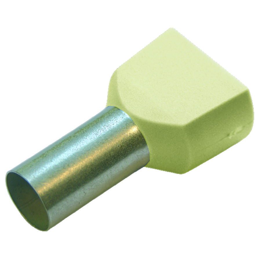 Pakket a 50st. Twin-adereindhulzen voor twee leidingen