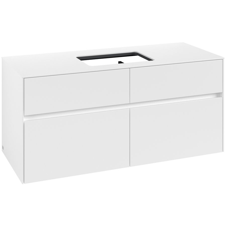 Wastafelonderkast Collaro 1200x548x500mm Wh.Matt C11200MS