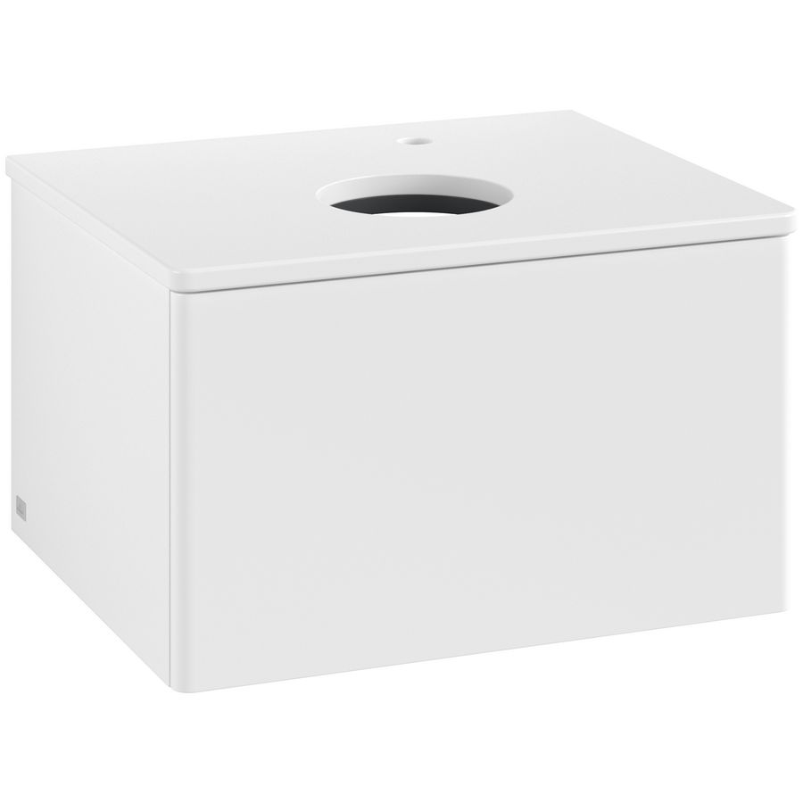 Wastafelonderkast Antao 600x360x500mm White Matt Lacquer K29050MT