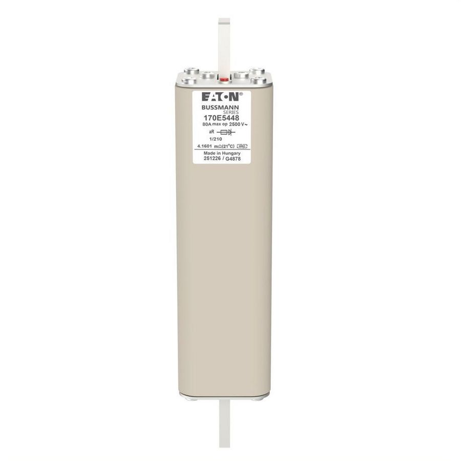 Zekering h. snelheid 80A AC 2500V 100kA special 1 aR I VVE=2