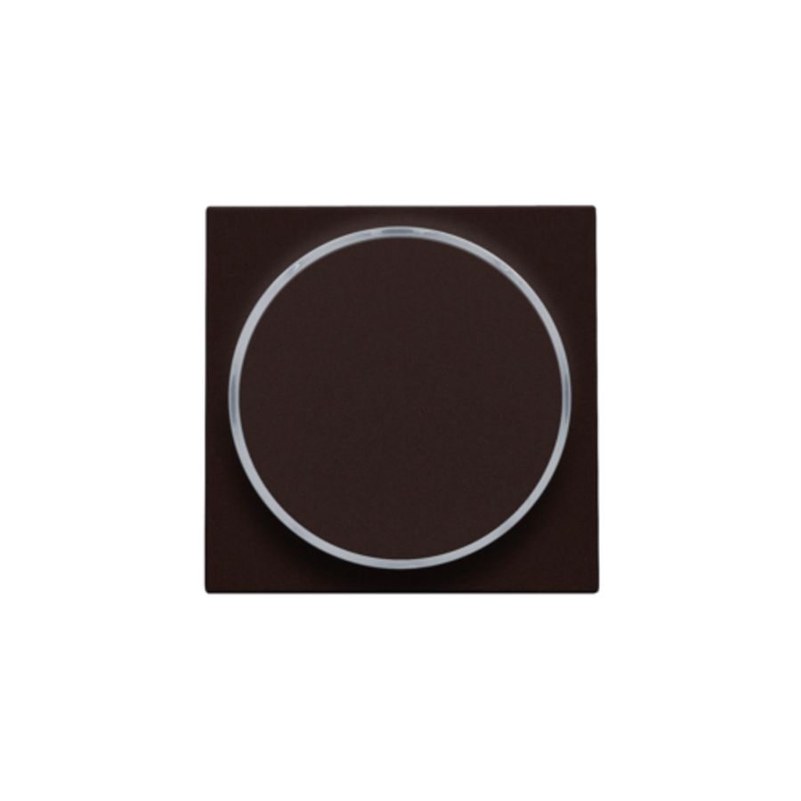 Afwerkingsset doorschijnende ring z. symbool 6A d.brown c.