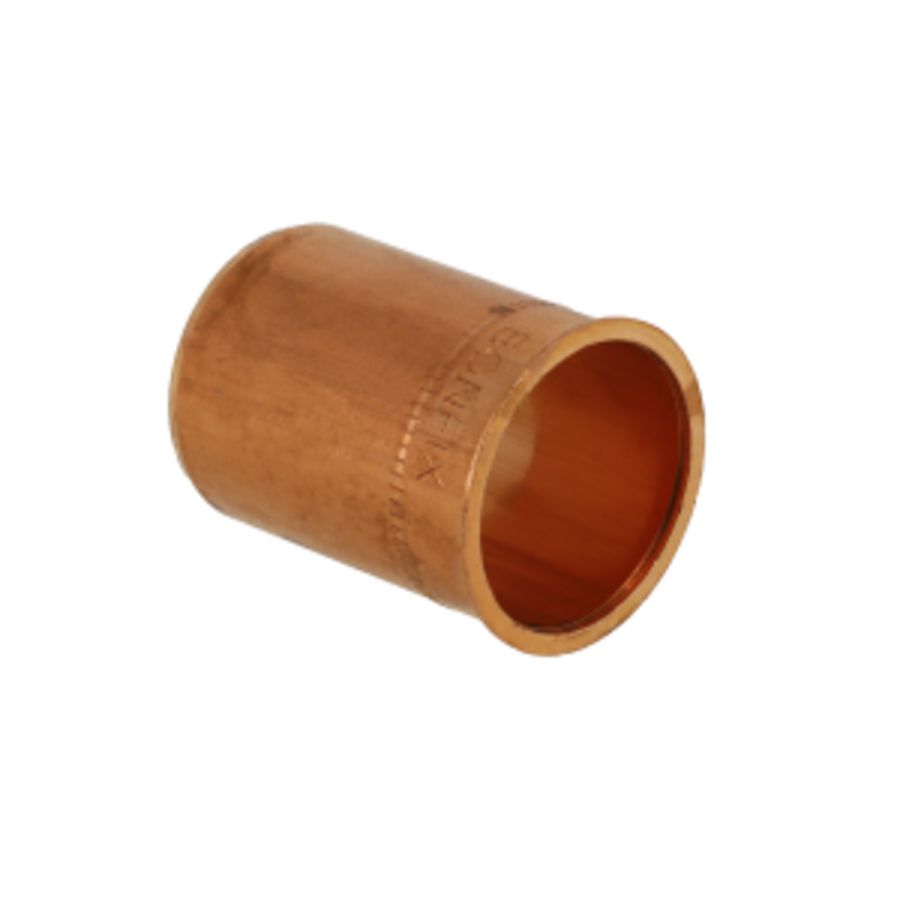 Steunhuls roodkoper 15x1,0mm