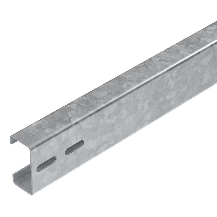 Tussprofiel universeel vrijstaand systeem 40x80x6000 Staal