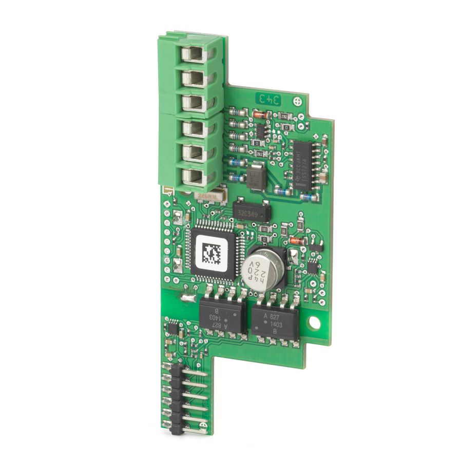 M-Bus module met puls ingangen WZU-MI