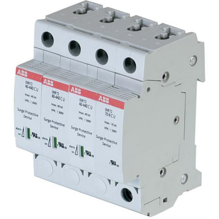 Overspanningsbeveiliging type 2 UL uitv. 3P+nul 15kA 320V