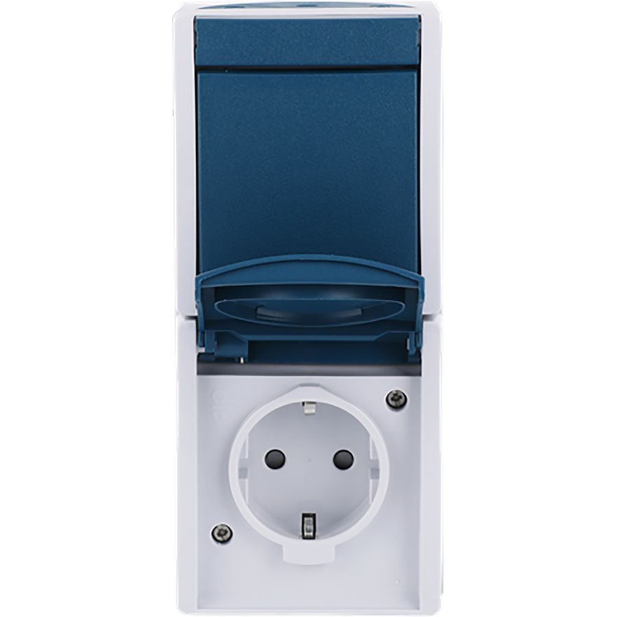 Combinatie schakelaar ra kv wis opb IP44 ocean