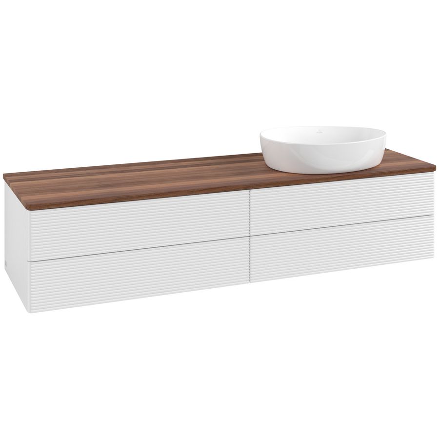 Wastafelonderkast Antao 1600x360x500mm G.White.L L27112GF