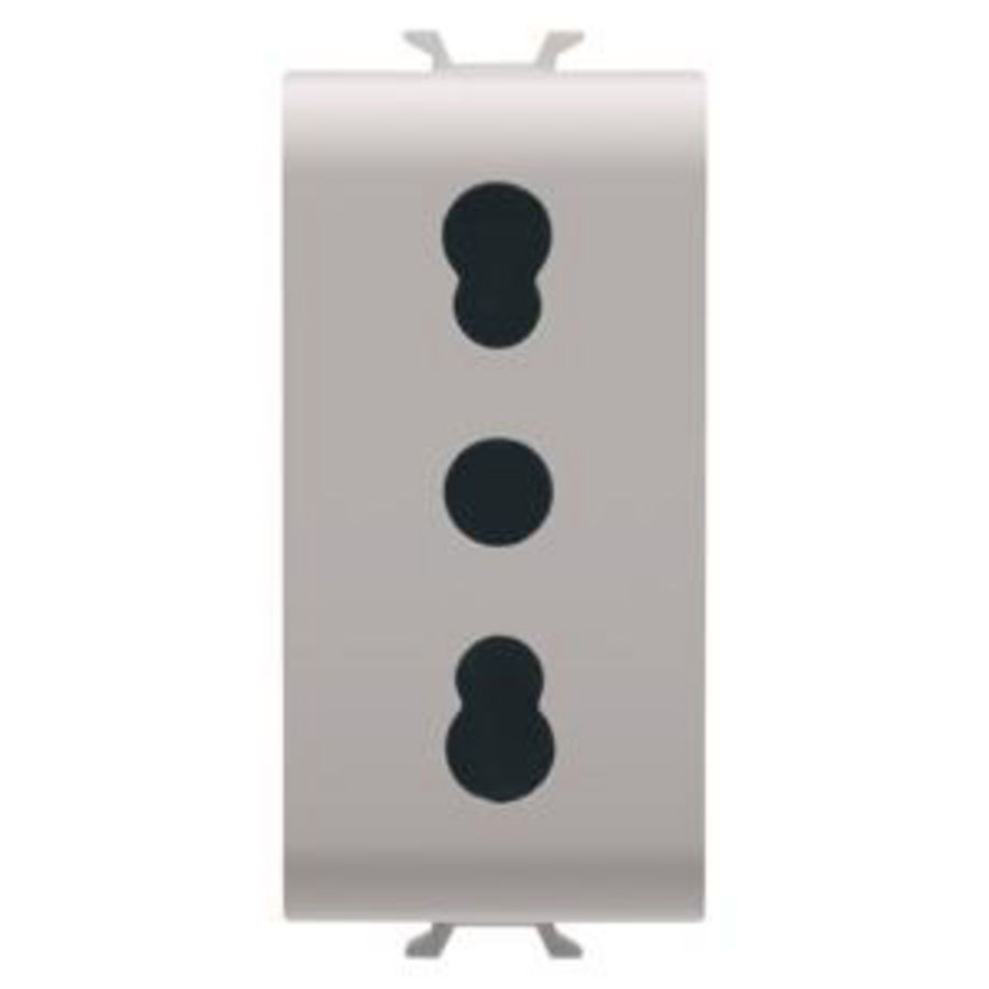 ITALIAN STANDARD SOCKET-OUTLET 250V ac-2P+E 16A DUAL VVE=12