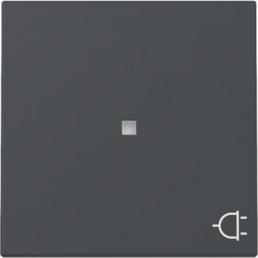 Wip ctrl.v. + sym.wandcontactdoos System 55 antraciet