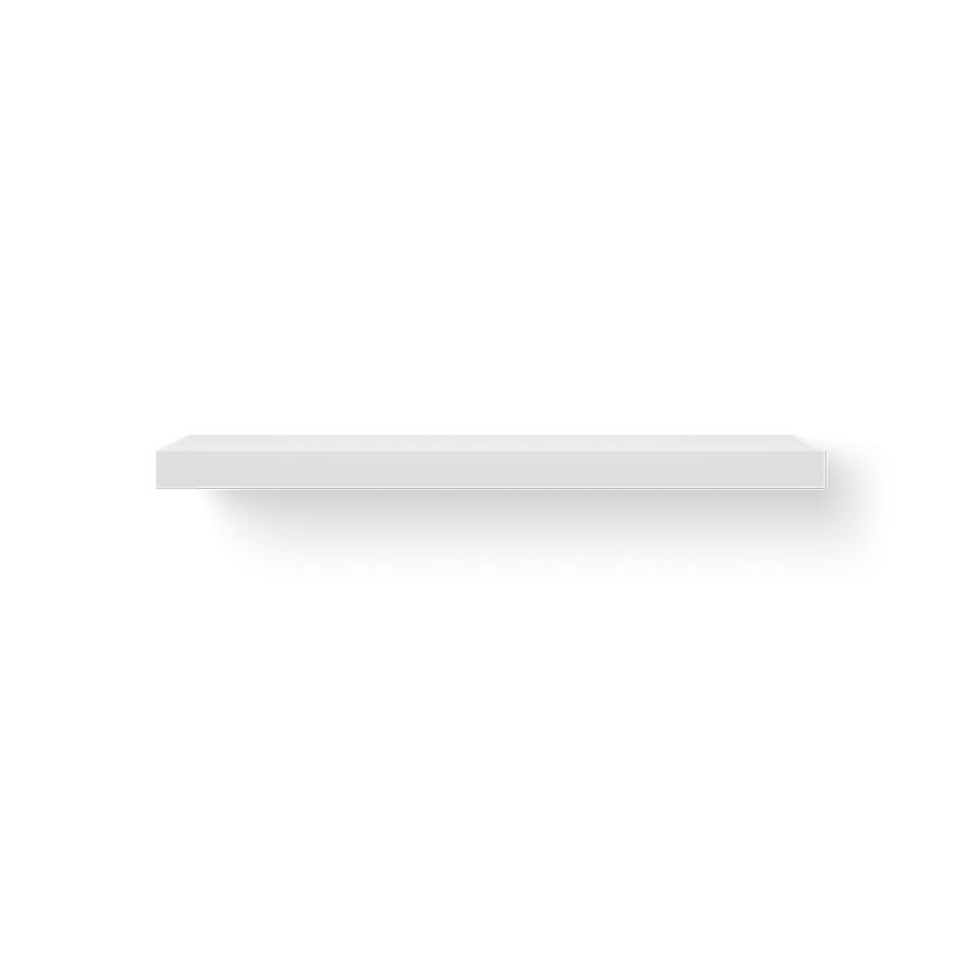 Wastafelblad Solid BASE SHELF SOLO 160x46cm wit d=71mm