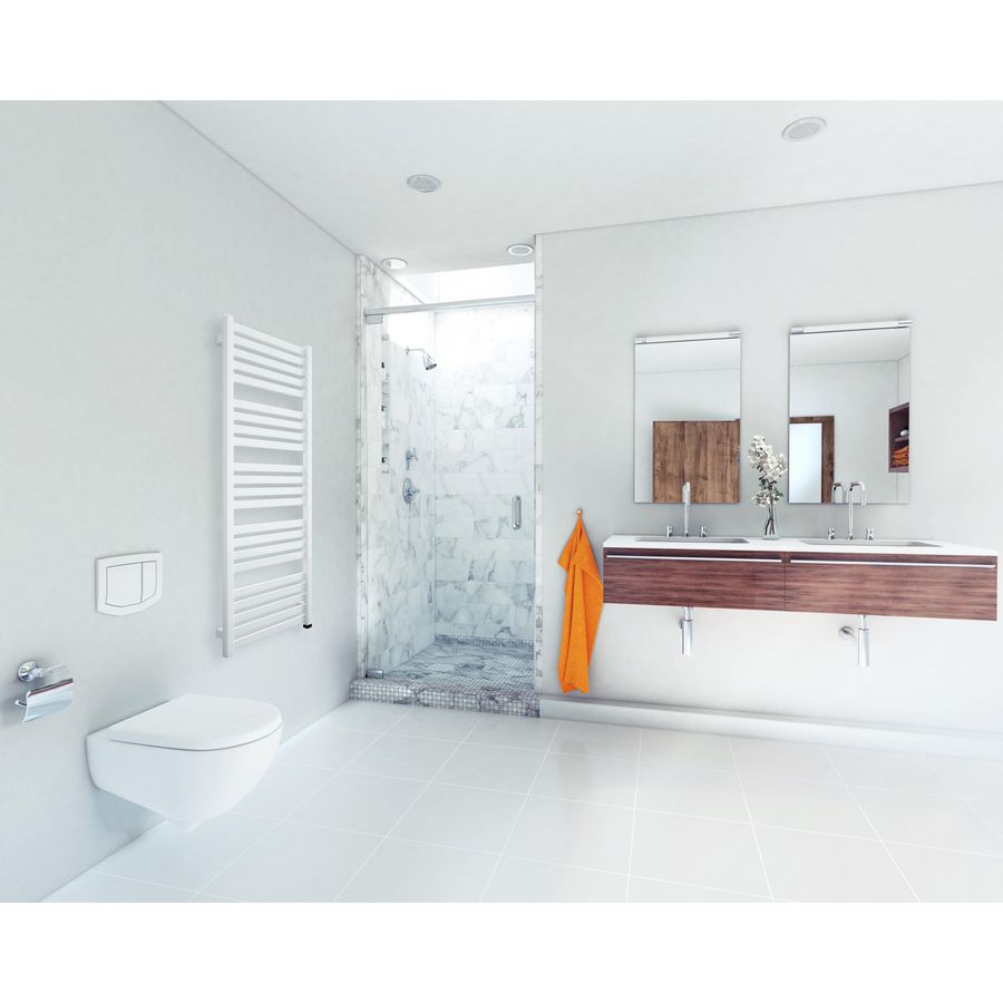 BHK-53/78 Elektrische Badkamerradiator Wit 300W 230V