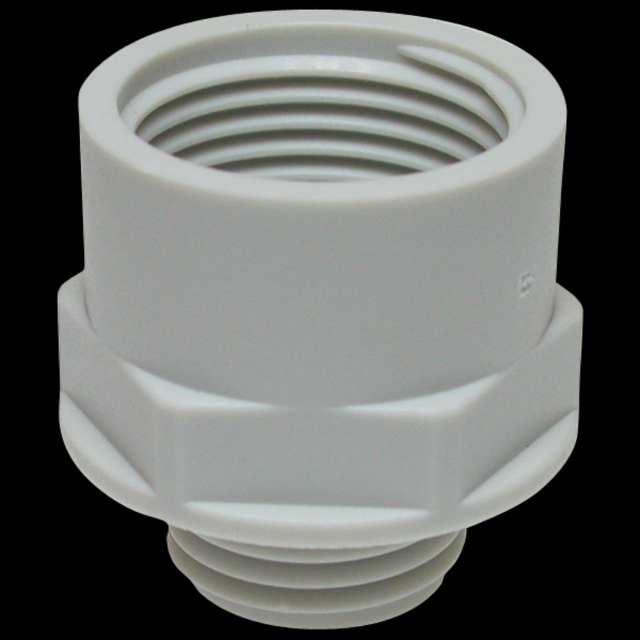Vergrotingsring kunststof glasvezelversterkt M12x1,5 - M16x1,5 (KEM12/16LG) VVE=100