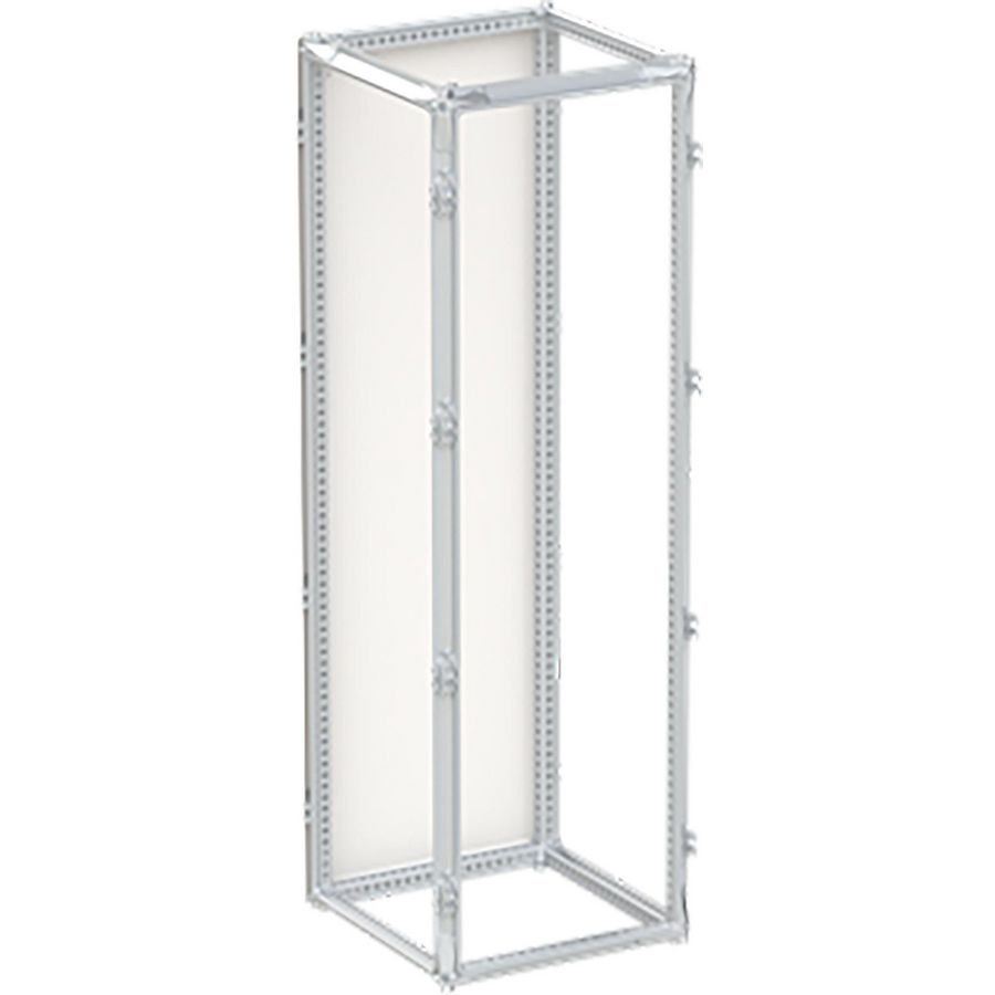 Kast alleen met achterwand 2PW/12GU/D6 RAL7035