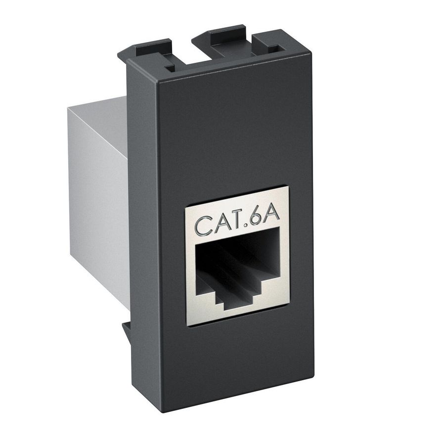 Datatechnologieondersteuning CAT 6A socket-socket 1/2 module