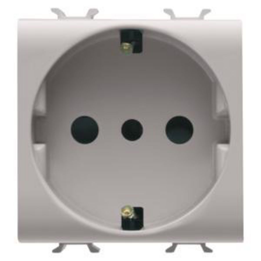 ITALIAN/GERMAN STANDARD SOCKET- 250V ac-2P+E 16A-P VVE=6