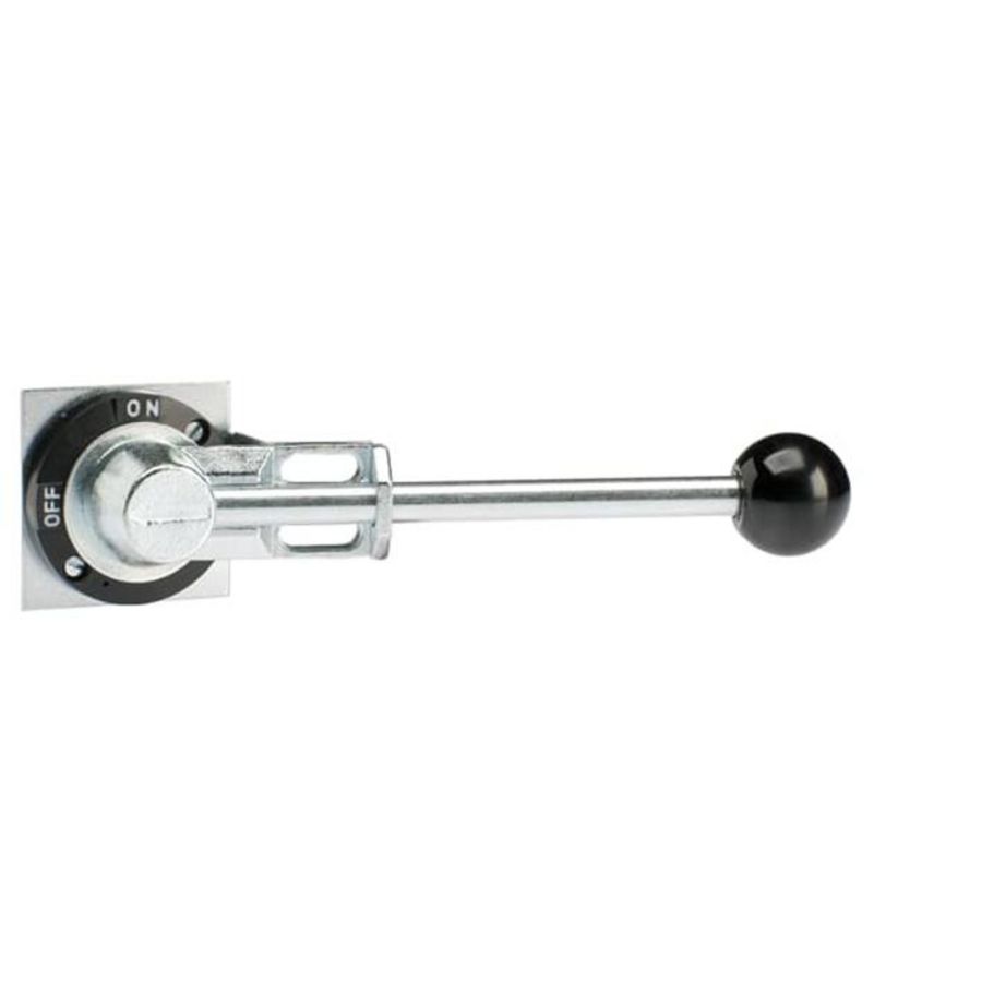 METALEN PISTOOLGREEP, ZWART, ON-OFF, IP 65, VOOR OESA 200..8