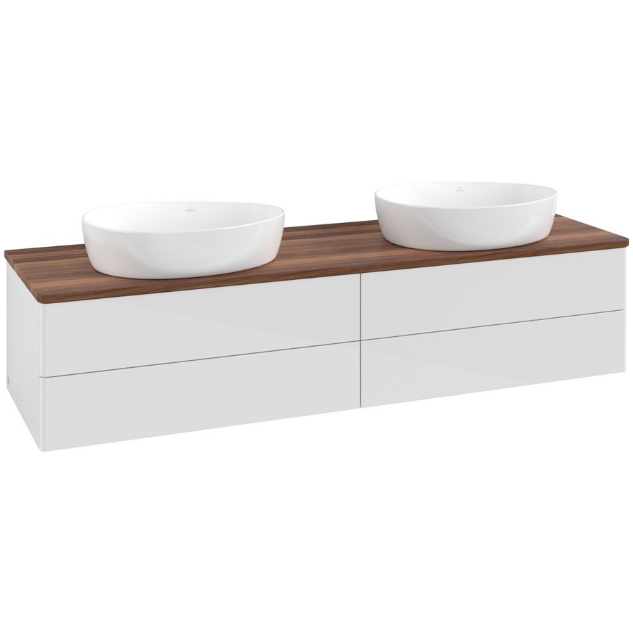 Wastafelonderkast Antao 1600x360x500mm G.White.L L28012GF