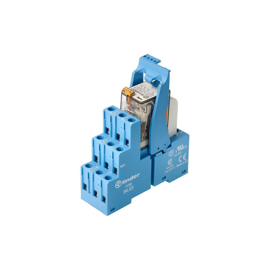 Interfacerelais 3 wisselcontacten 10A 230V AC serie 58