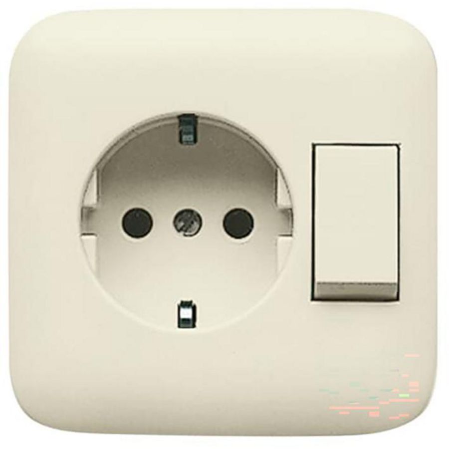 Combinatie schakelaar wissel vpl inb SI creme