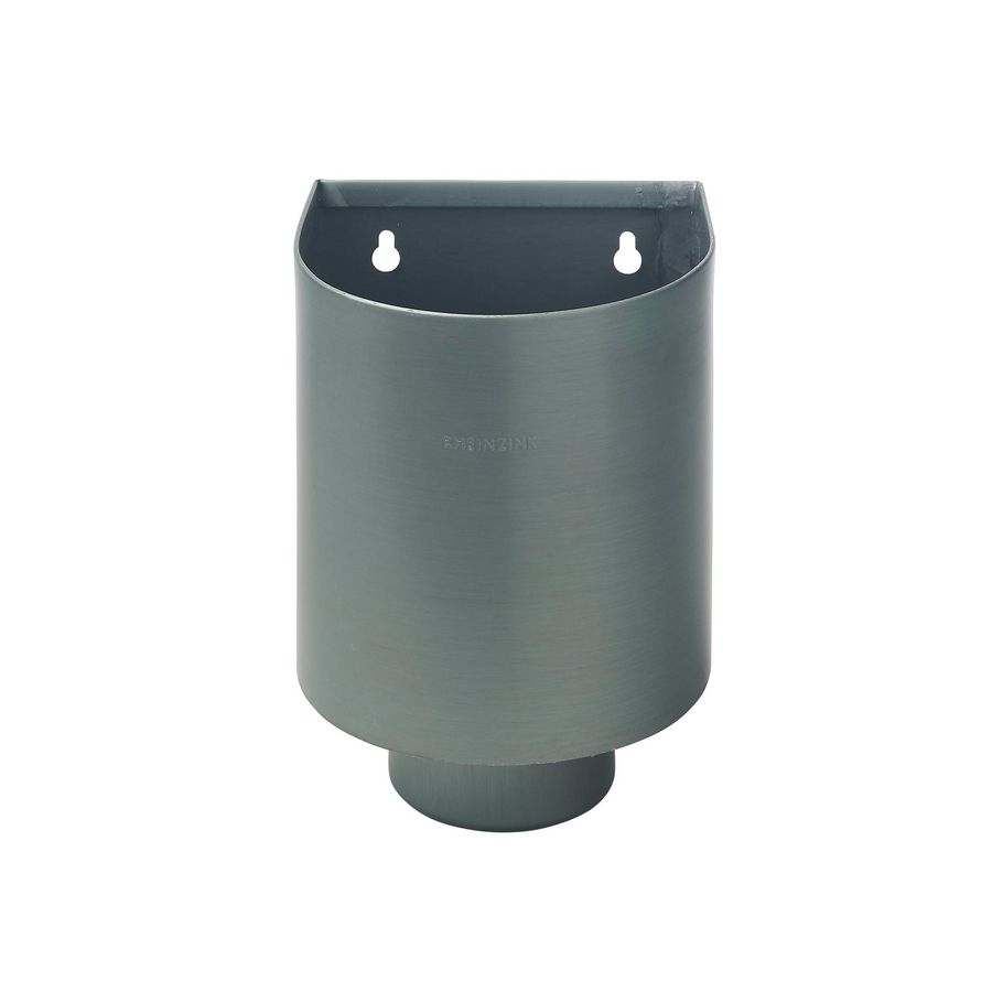 RHEINZINK prePATINA blue-grey vergaarbak Mini 80mm