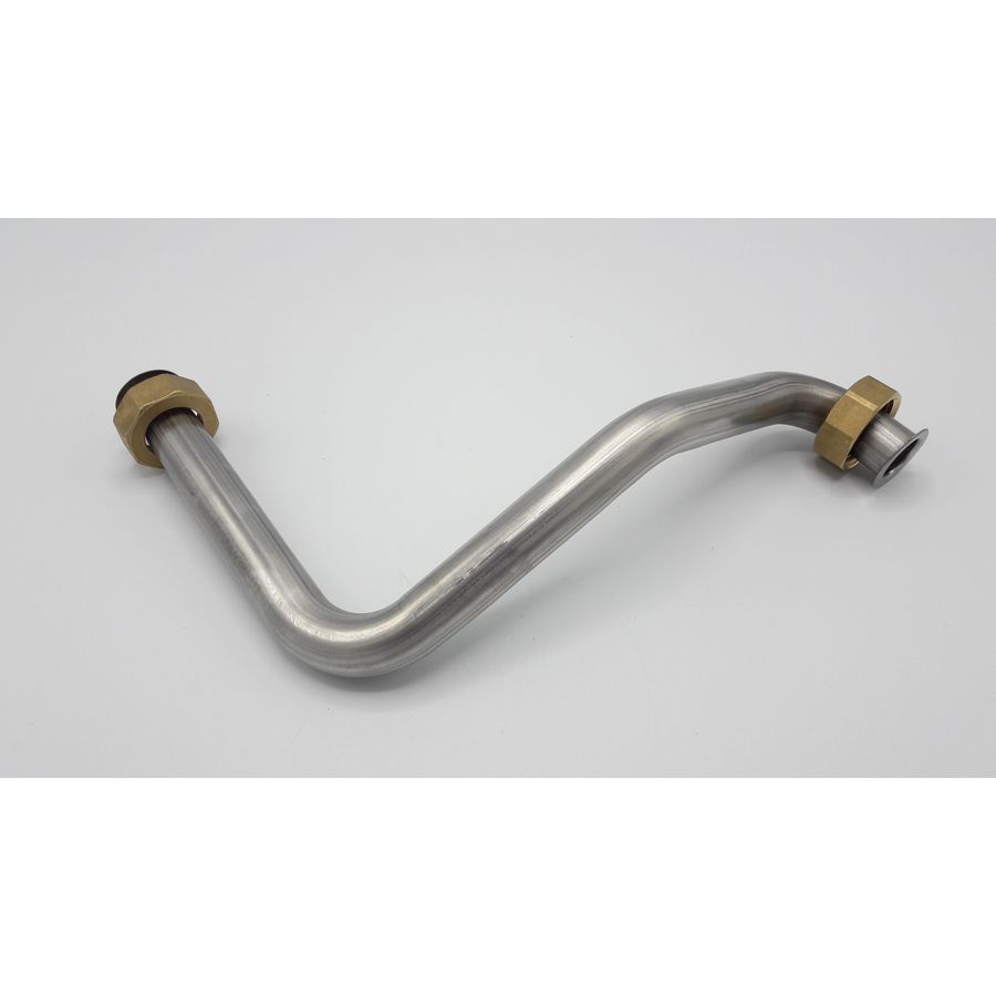 Leiding d 22 mm en 1" wartels. 220 x 212 x 72 mm