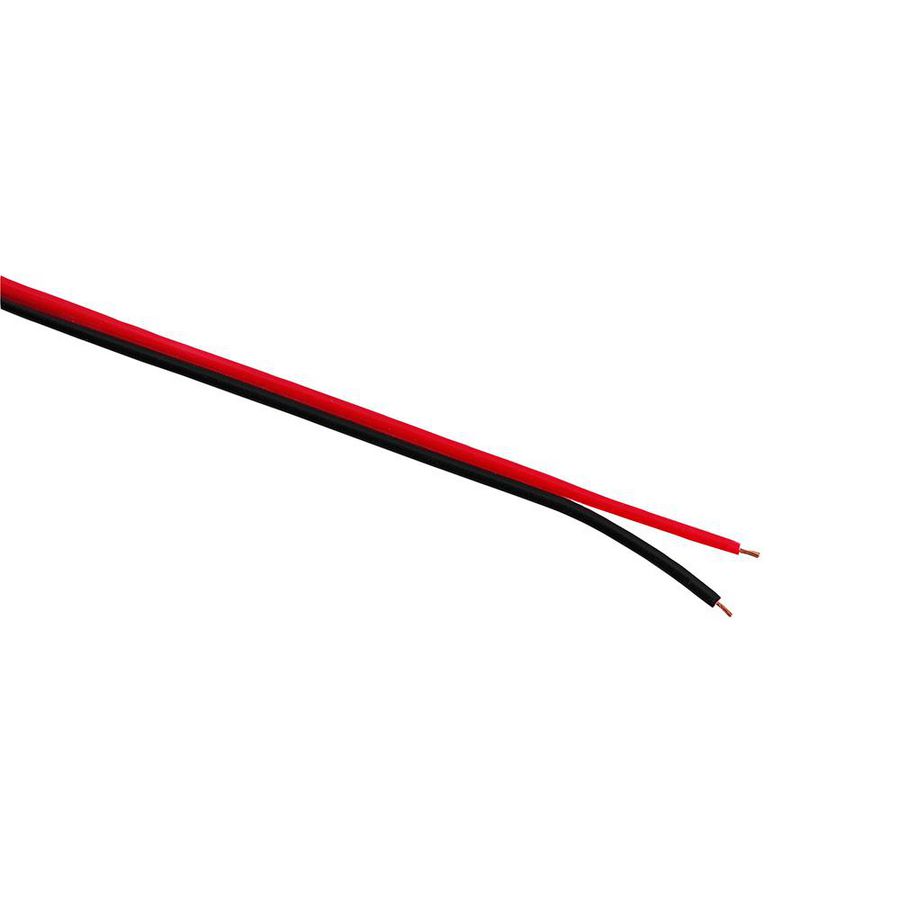 Aansluitdraad tbv LED strip 2 kernen p/mtr.
