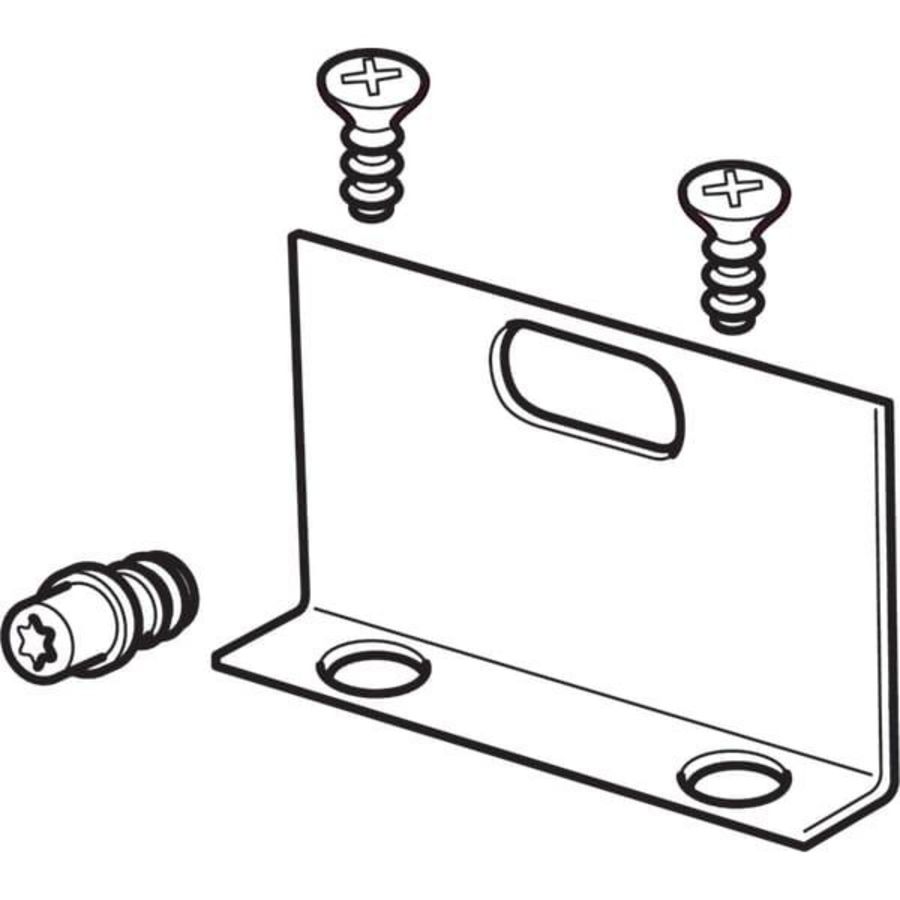 Set L-hoekstukken voor vulladevoorzijde voor WSTOBK