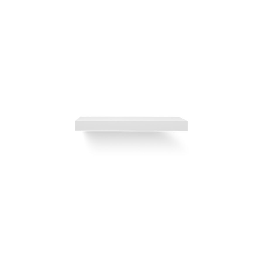 Wastafelblad Solid BASE SHELF SOLO 100x46cm wit d=71mm