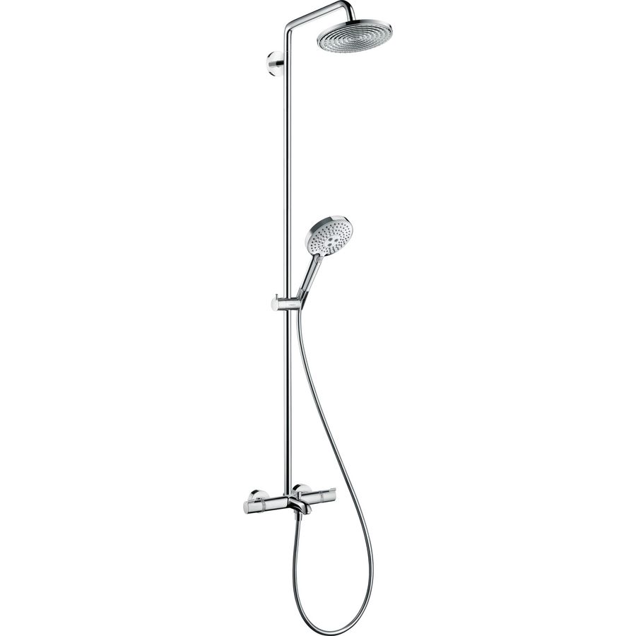 Raindance Select Air 240 Showerpipe chroom badthermostaat /glijstang