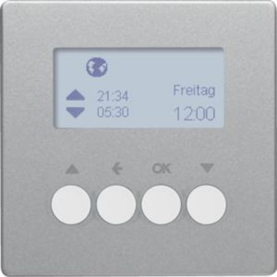 Schakelklok-opzetmod. jaloeziebediening KNX-RF berker Q.1/Q.3/Q.7