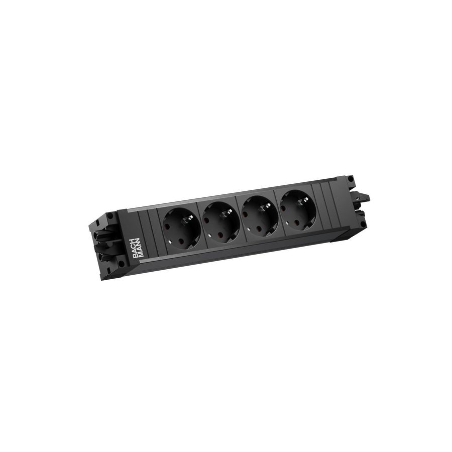 Step Base 4x 230V RA GST o.g. in/uit zwart