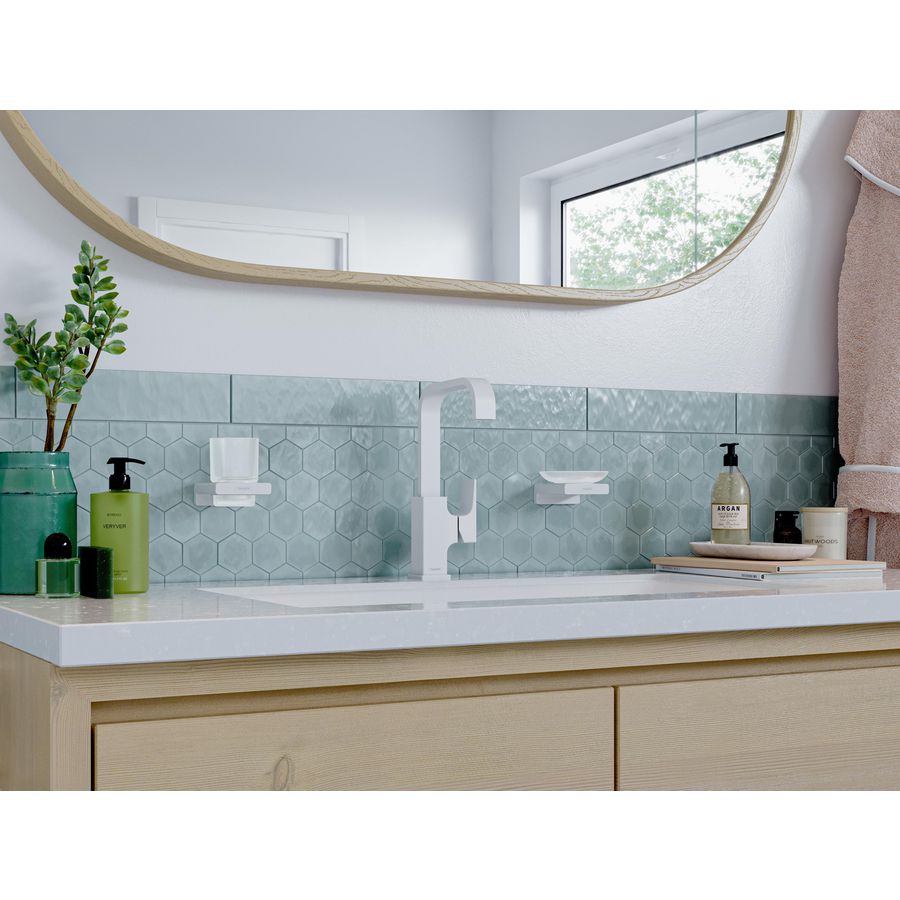 Wastafelmengkraan 230 1-hendel Metropol 32511700 mat wit