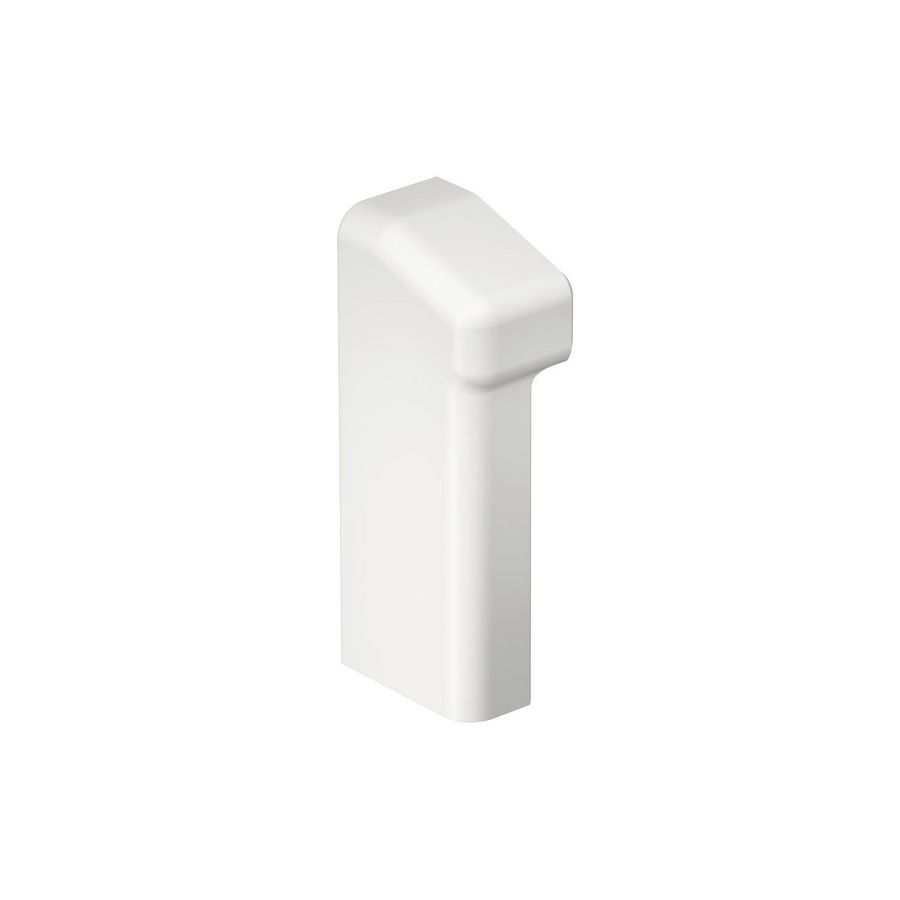 Eindstuk links SL-T 20x70 9010 puur wit VVE=10